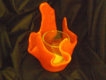 Orange Stained Votive